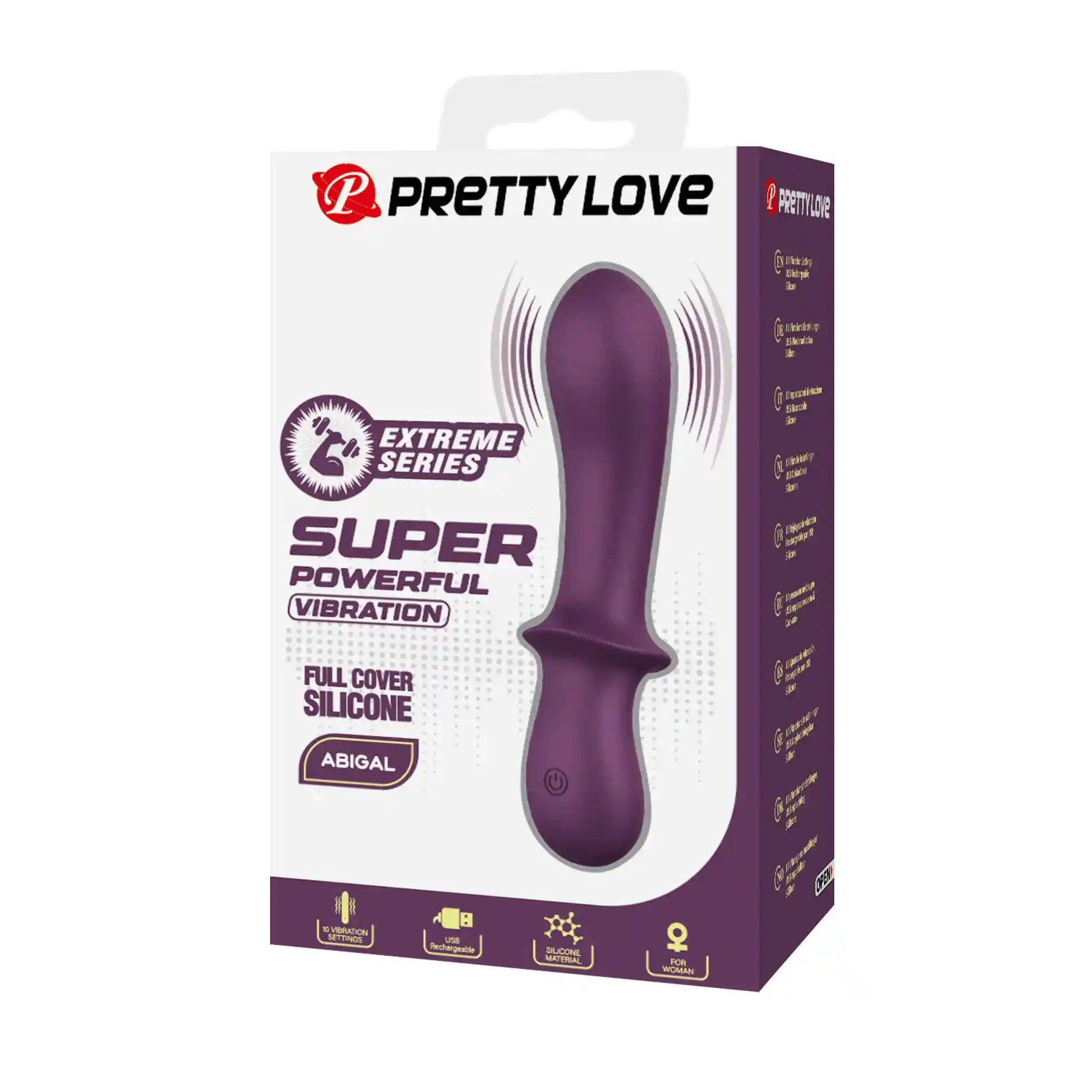 Pretty Love Abigal Purple – Powerful Vibrator - obrazek 9