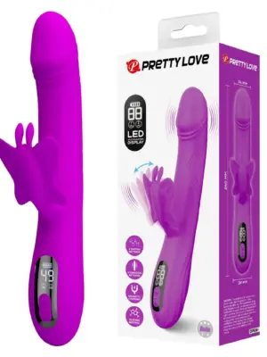Pretty Love Bella Purple – Butterfly Rabbit Vibrator