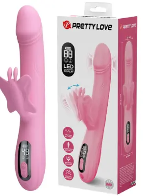 Pretty Love Bella Pink – Butterfly Rabbit Vibrator