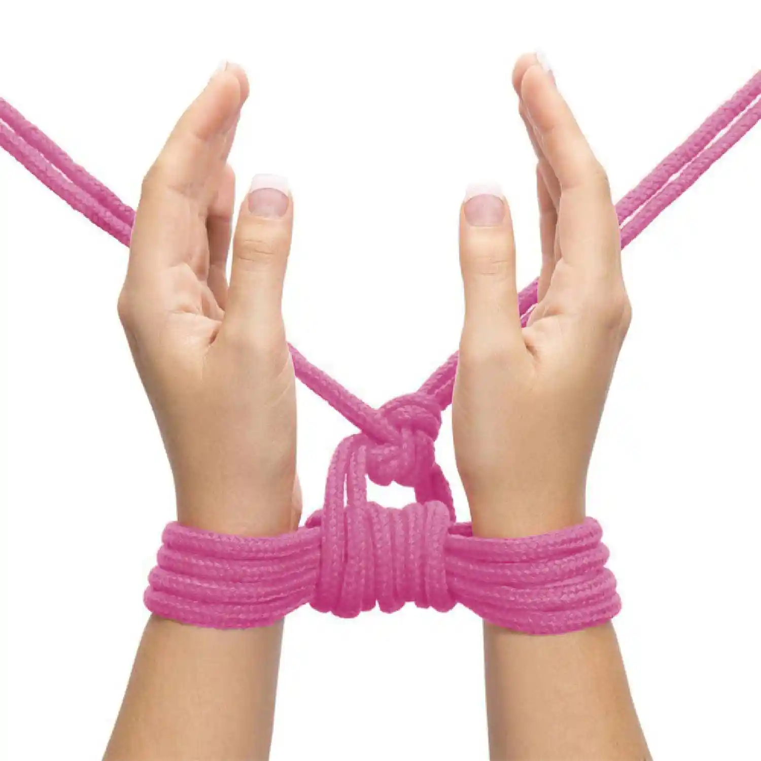 10 meters Fetish Bondage Rope Pink - obrazek 6