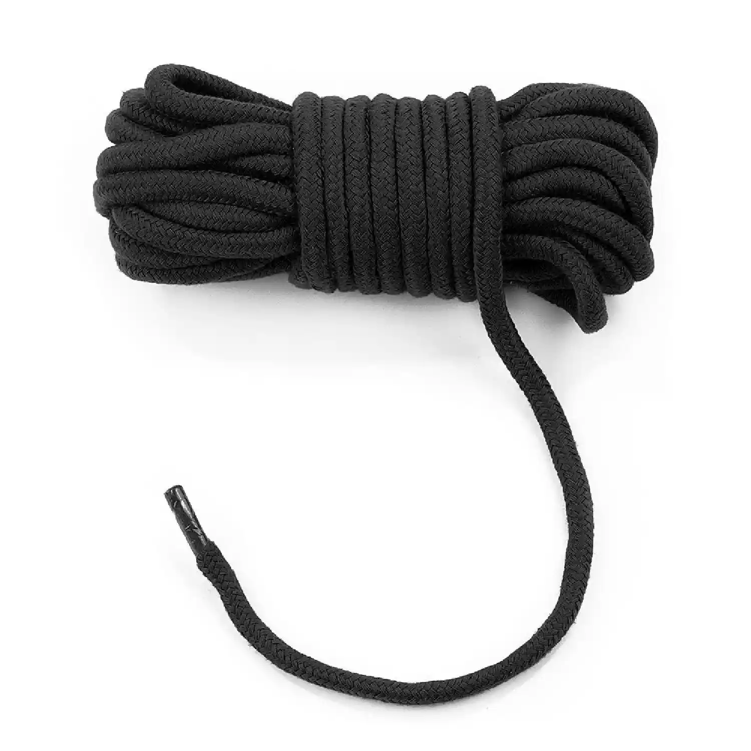 10 meters Fetish Bondage Rope Black - obrazek 3