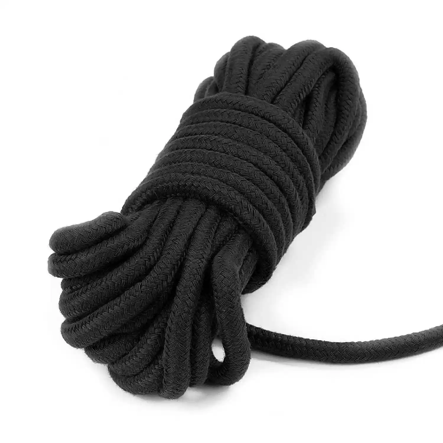 10 meters Fetish Bondage Rope Black - obrazek 4