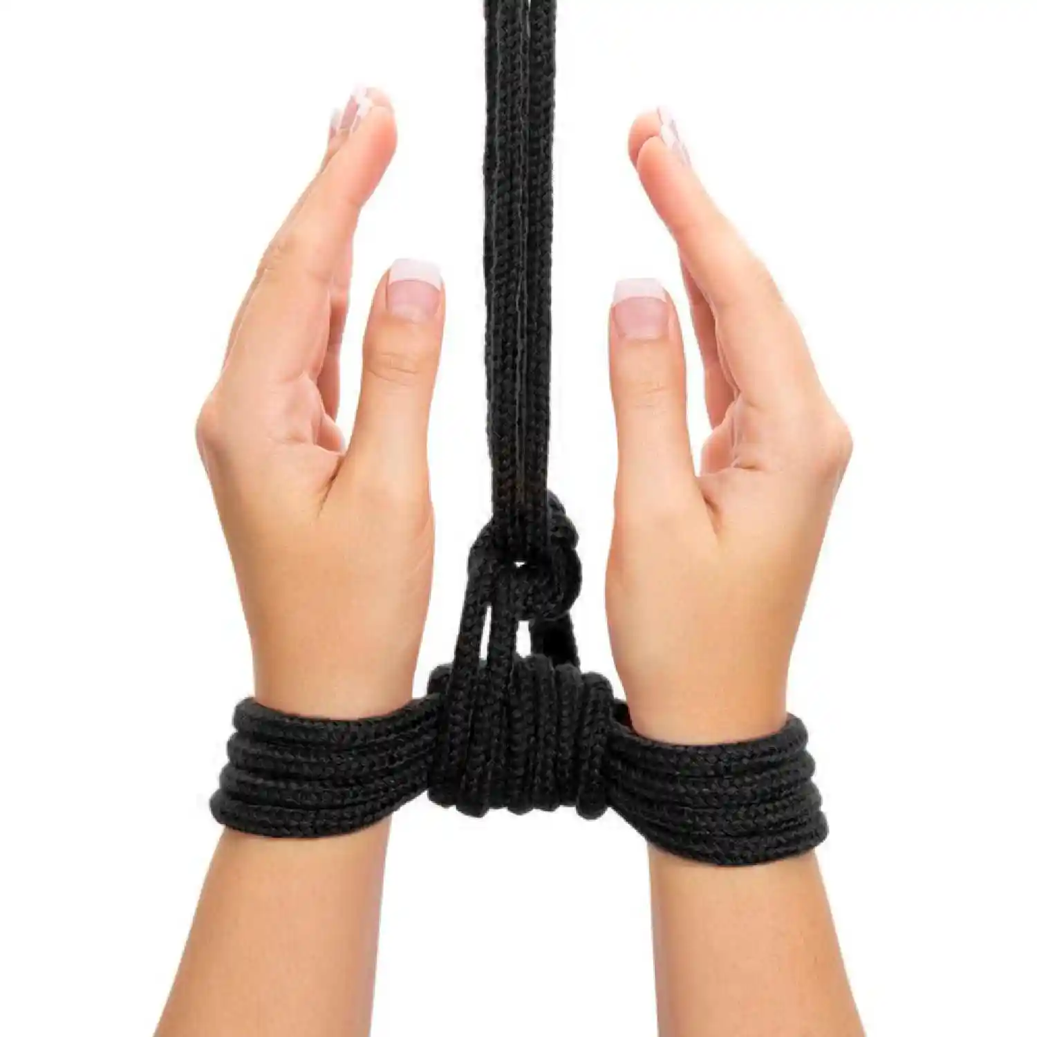 10 meters Fetish Bondage Rope Black - obrazek 5