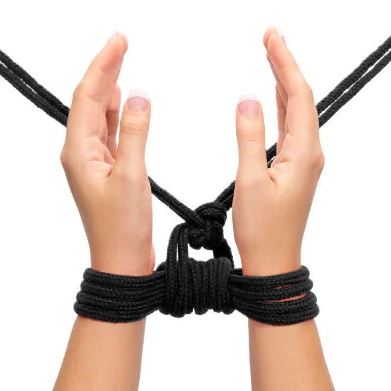 10 meters Fetish Bondage Rope Black - obrazek 6