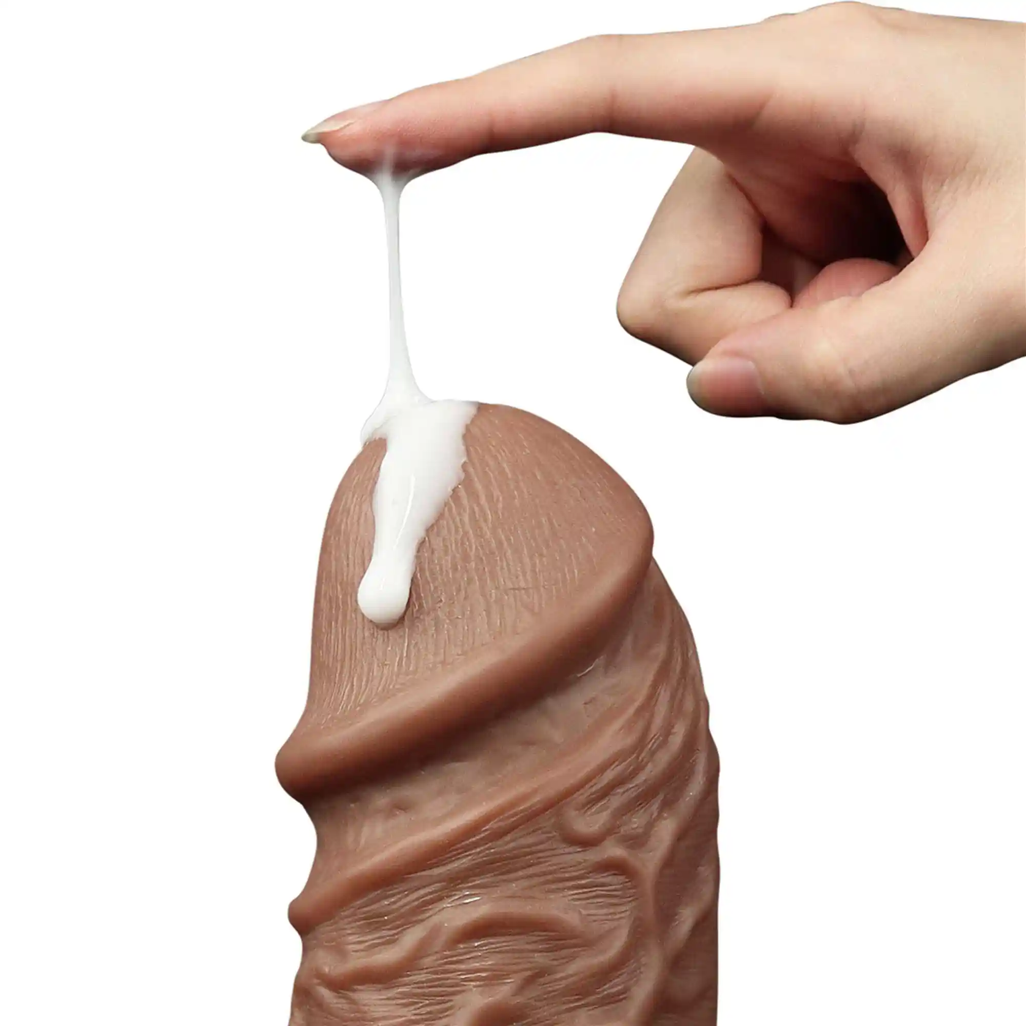 10.5'' Realistic Chubby Dildo - obrazek 9