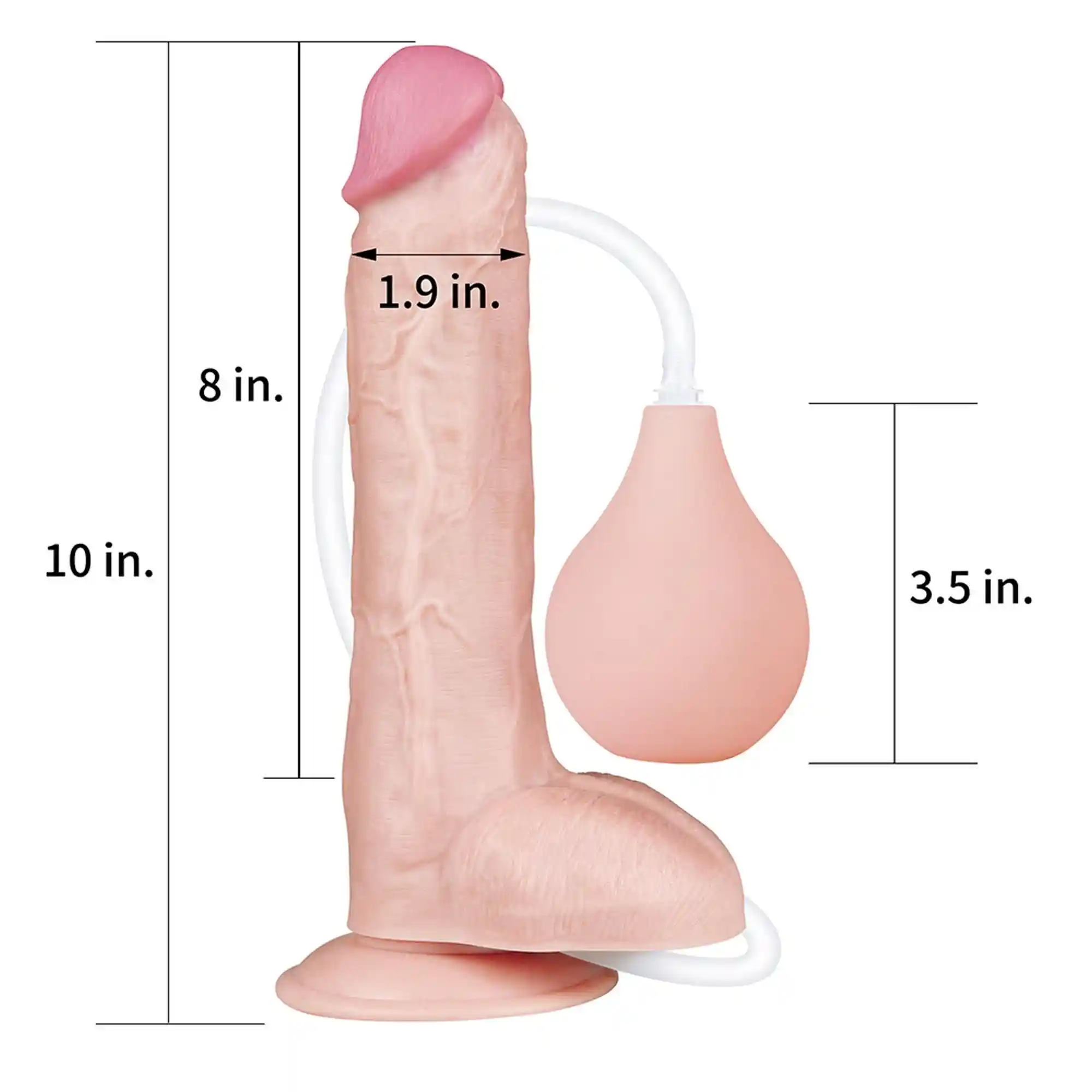 10'' Squirt Extreme Dildo - obrazek 2