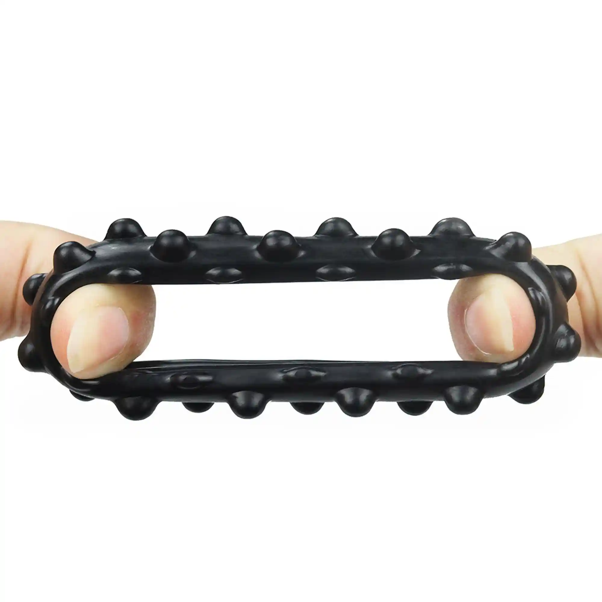 POWER PLUS Cockring Black - obrazek 4