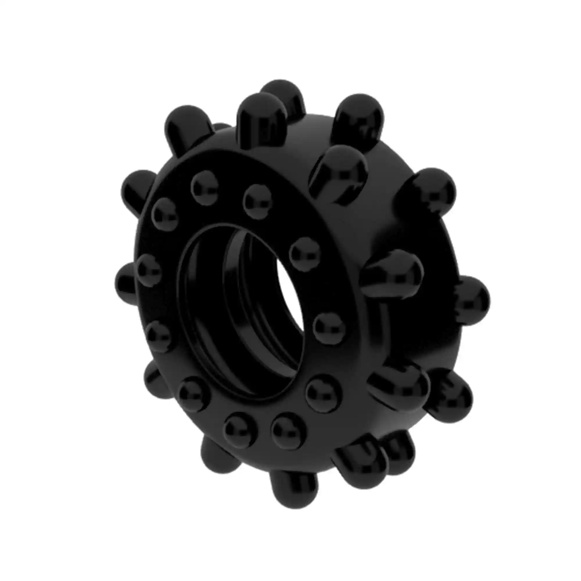 POWER PLUS Cockring Black - obrazek 6