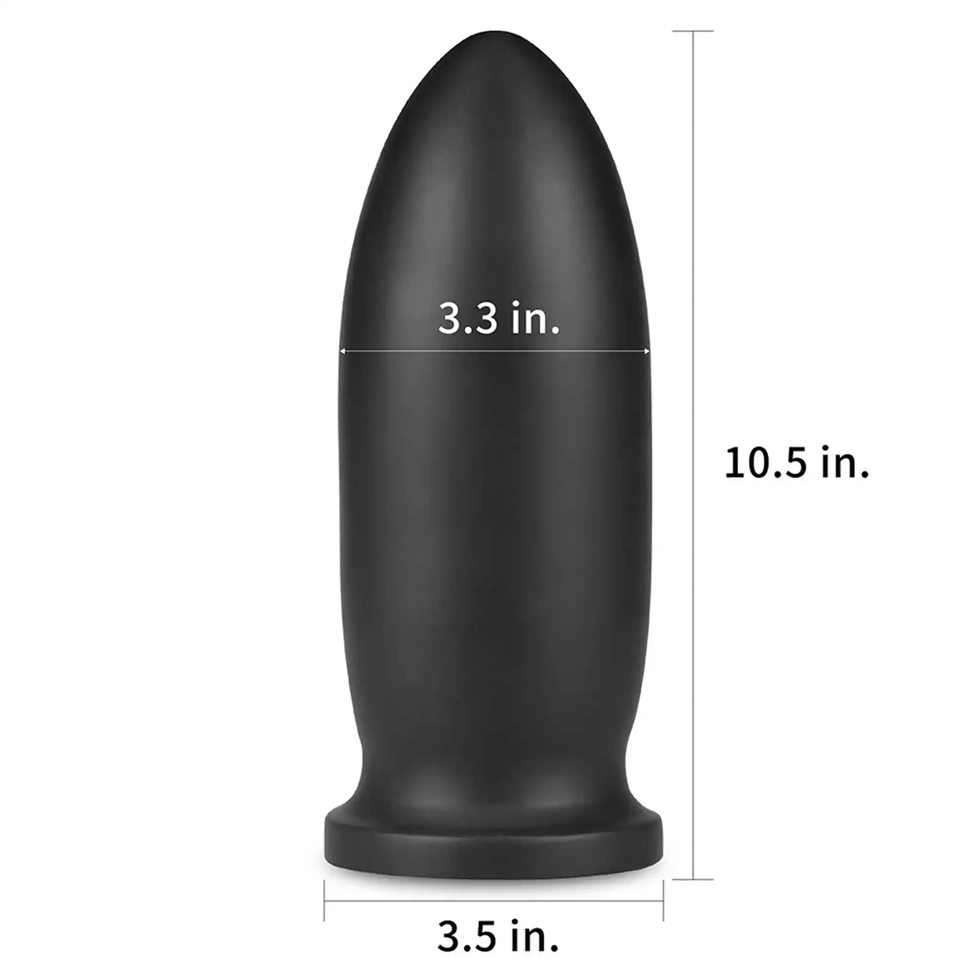 9" King Sized Anal Bomber - obrazek 4