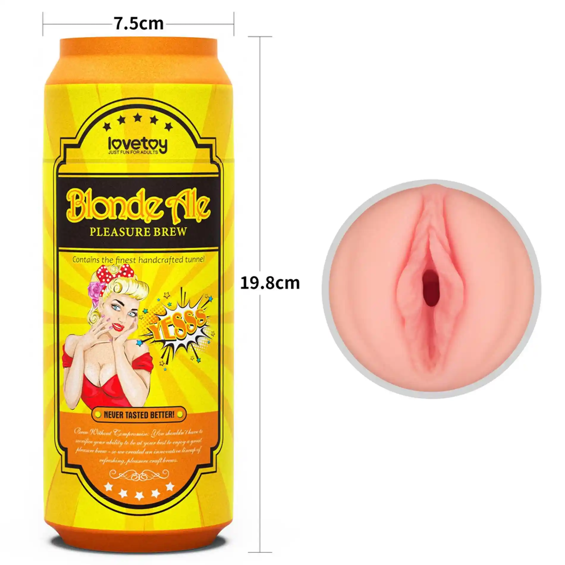 Pleasure Brew Masturbator-Blond Ale - obrazek 2