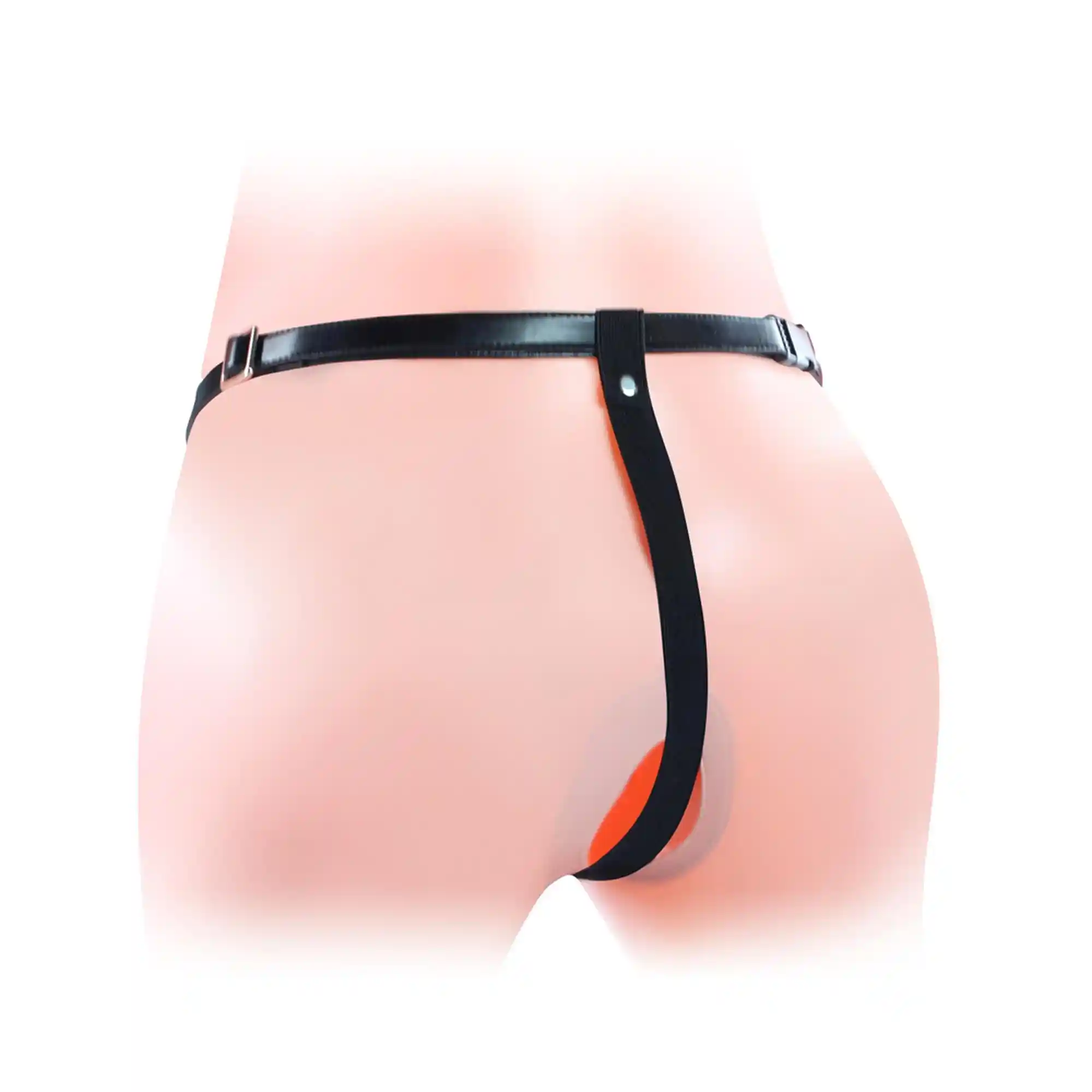 Vibrating Unisex Hollow Strap On - obrazek 5