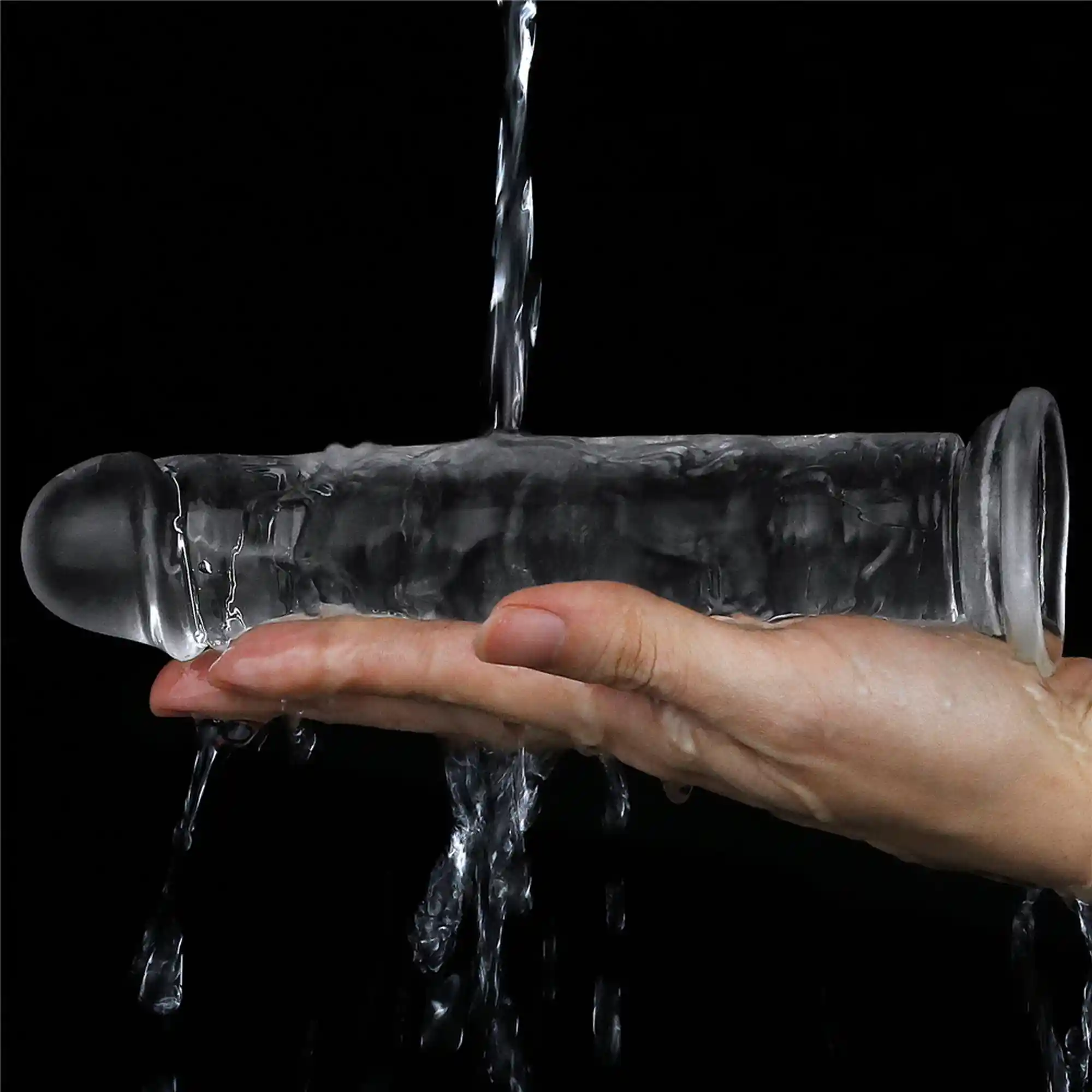 Flawless Clear Dildo 7.0'' - obrazek 8
