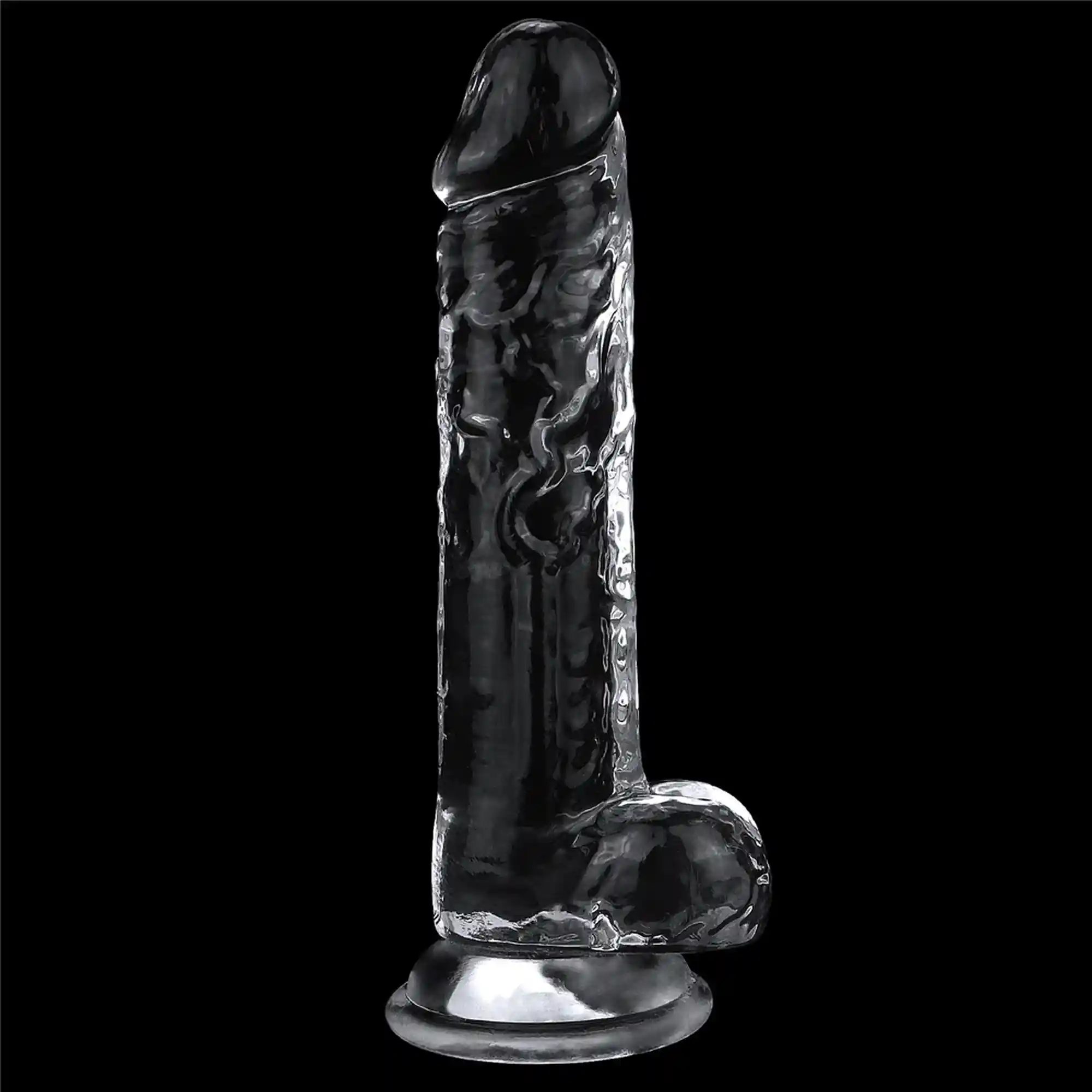 Flawless Clear Dildo 7.5'' - obrazek 4
