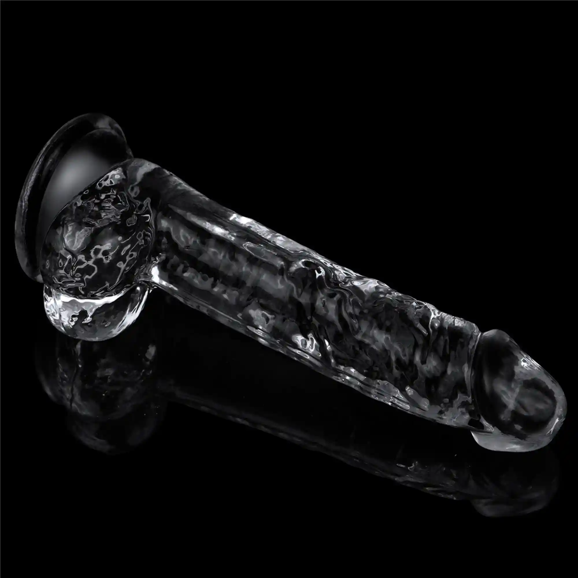 Flawless Clear Dildo 7.5'' - obrazek 9