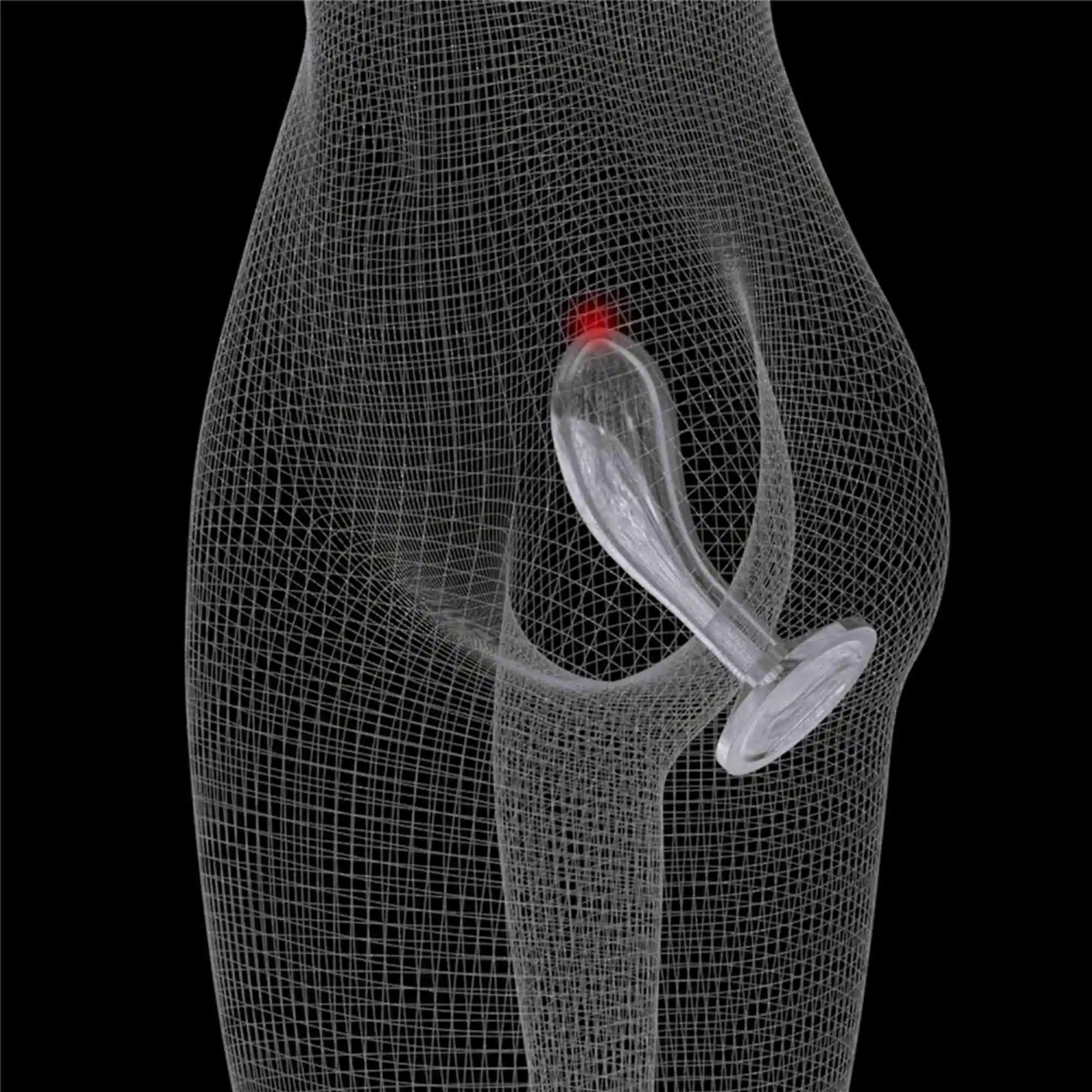 Flawless Clear Prostate Plug 6.0'' - obrazek 7