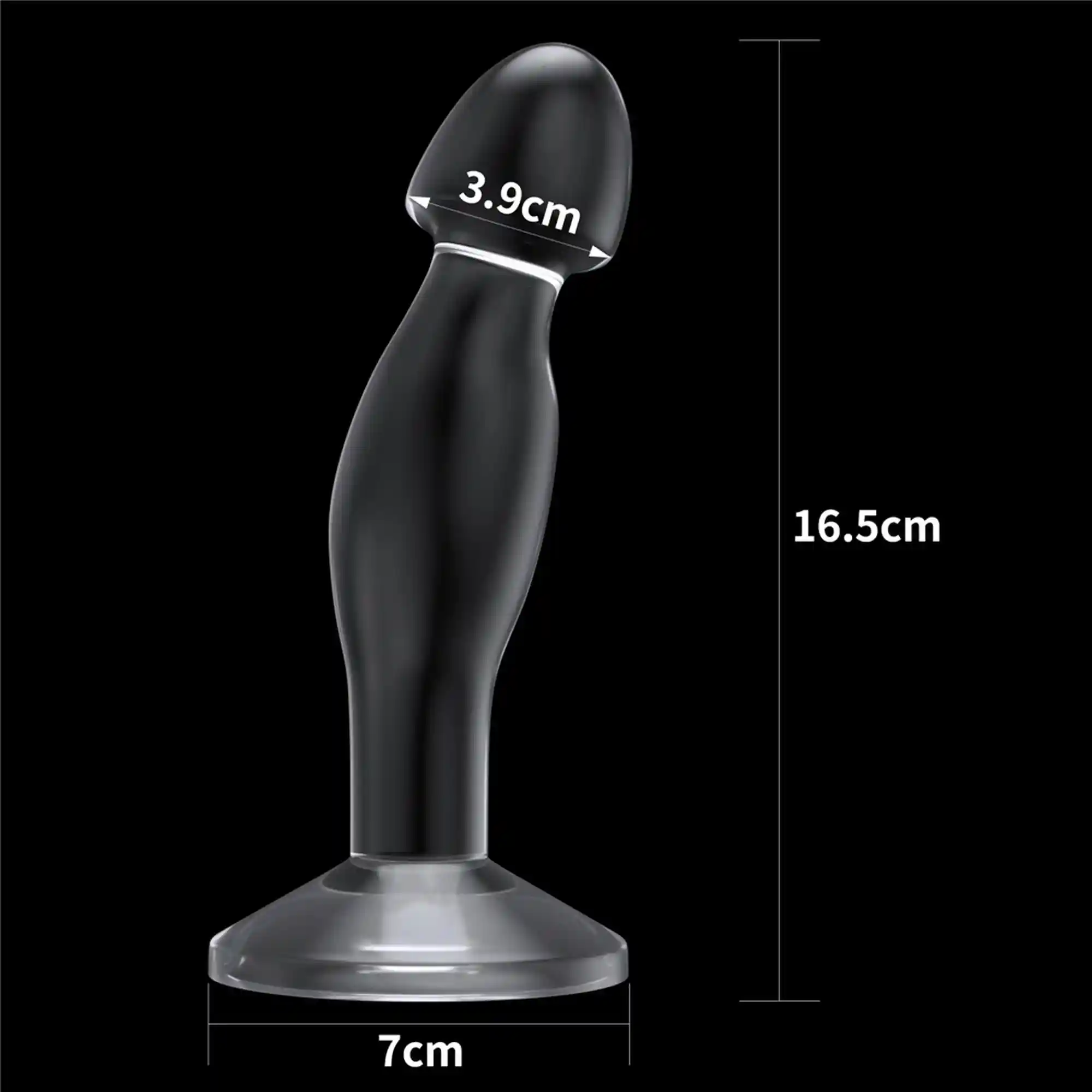 Flawless Clear Prostate Plug 6.5'' - obrazek 7