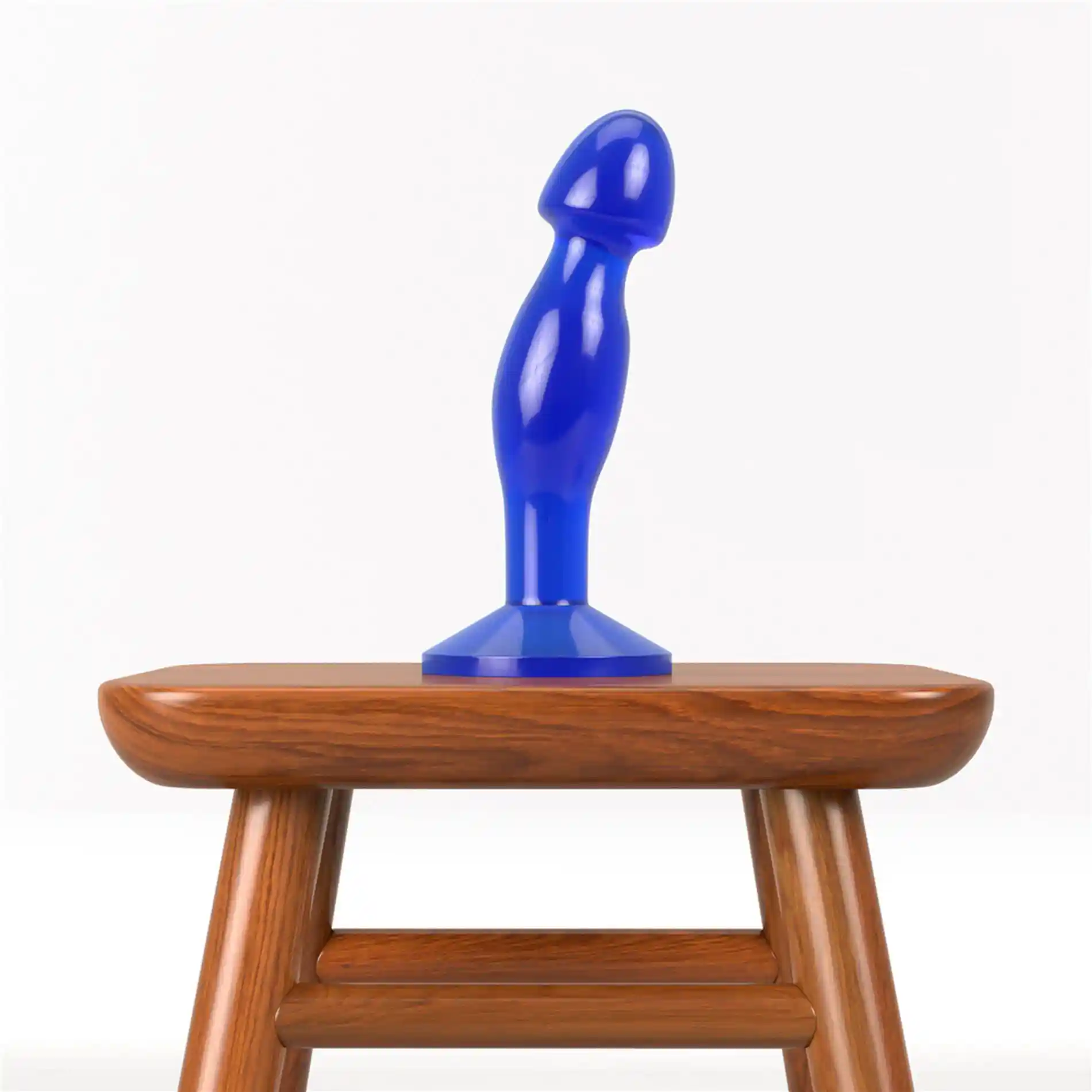 6.5'' Flawless Clear Prostate Plug - obrazek 7