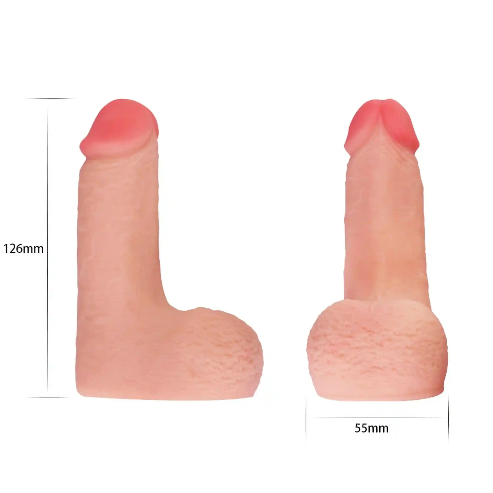 5" Skinlike Limpy Cock - obrazek 2