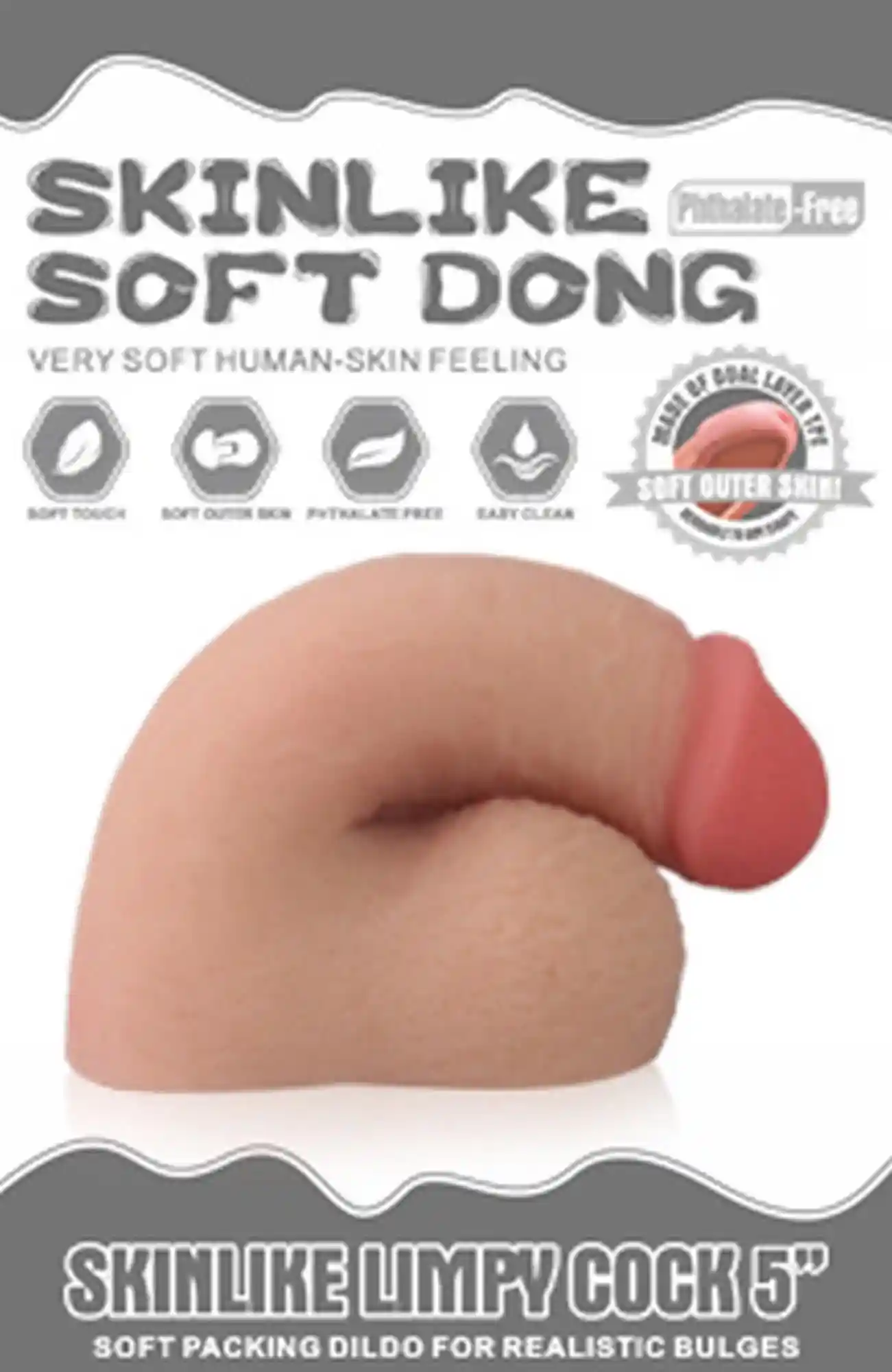 5" Skinlike Limpy Cock - obrazek 7