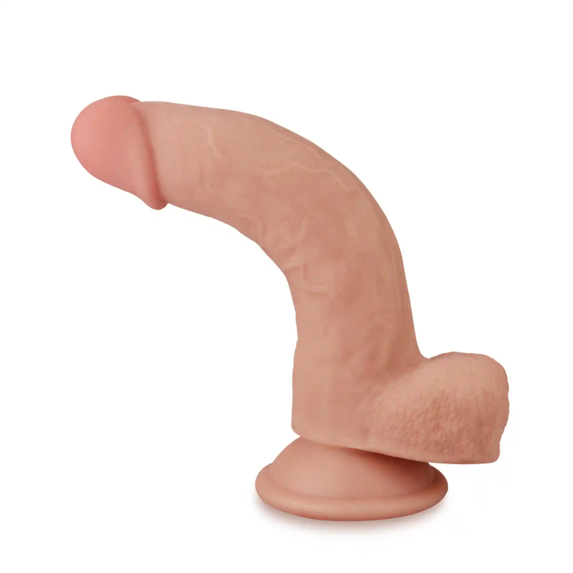 8'' Sliding-Skin Dildo - obrazek 7