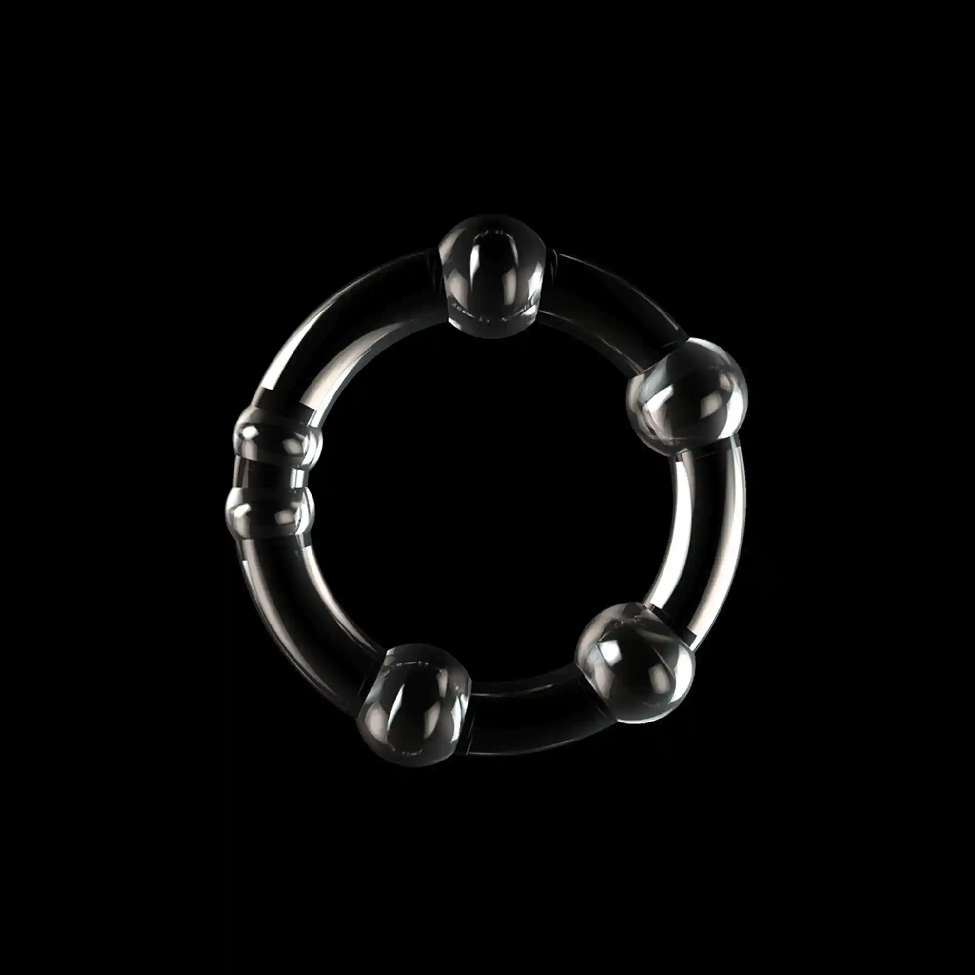 Power Plus Triple Beaded Ring Set - obrazek 5