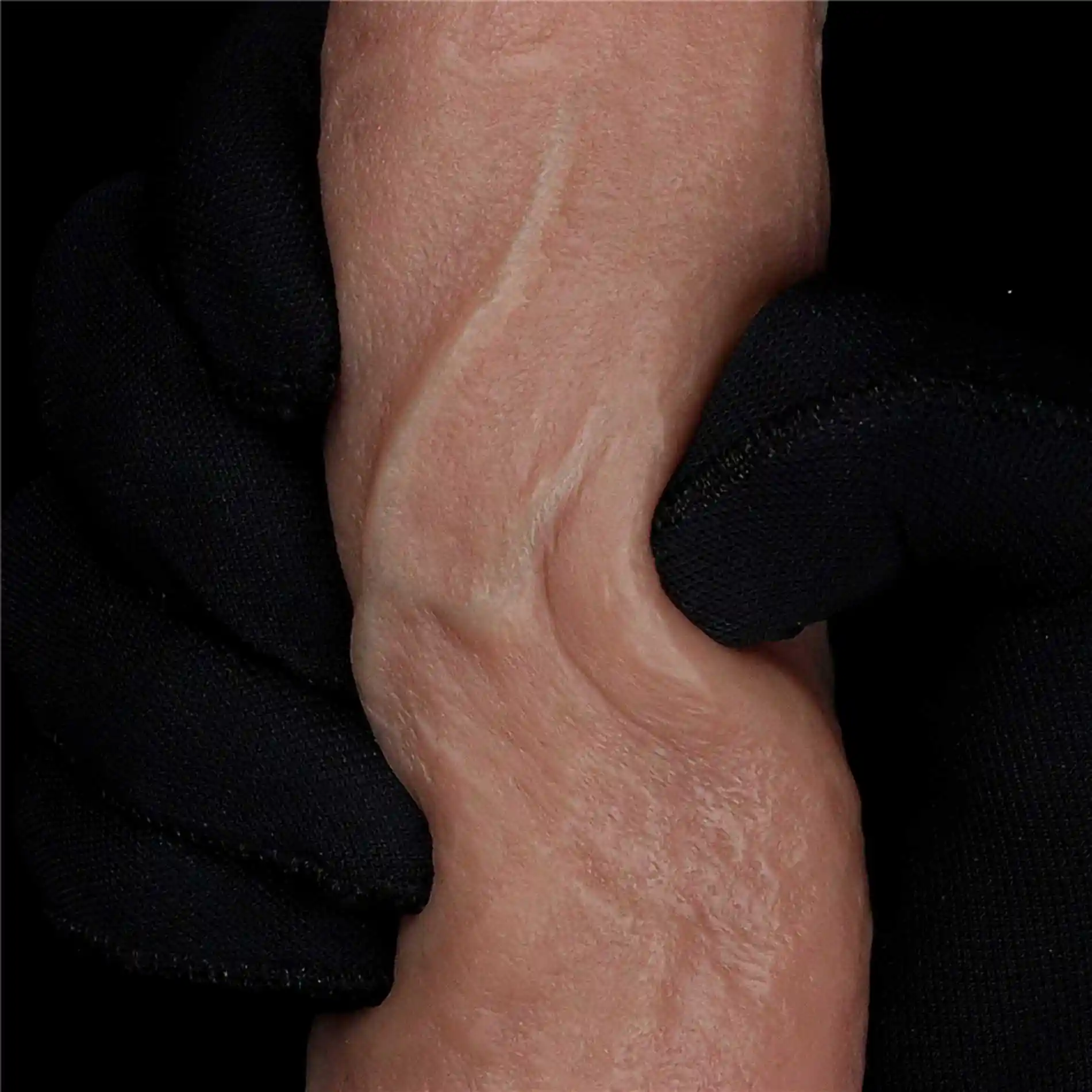 7'' Dual Layered Silicone Cock - obrazek 4