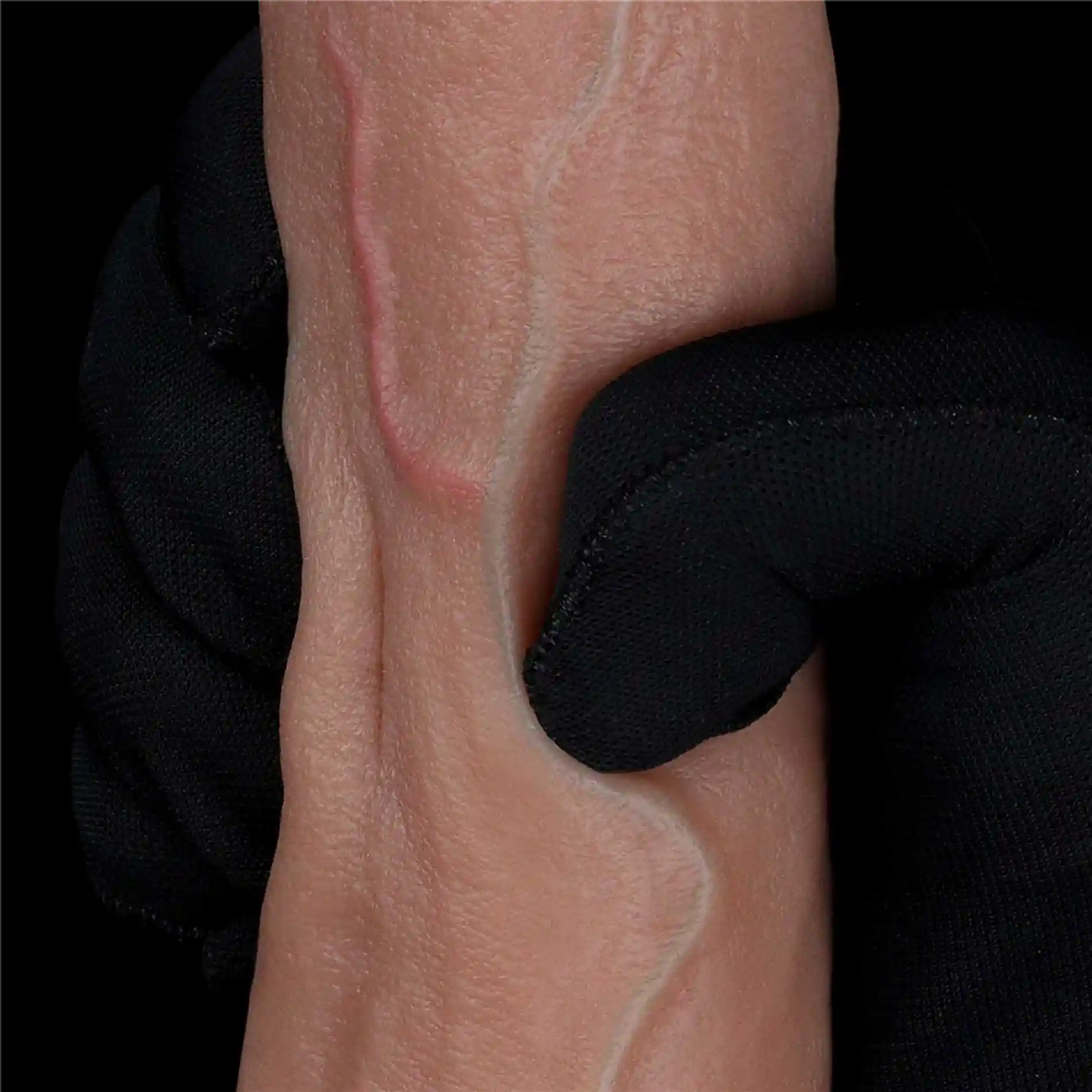 8.5'' Dual Layered Silicone Cock - obrazek 4