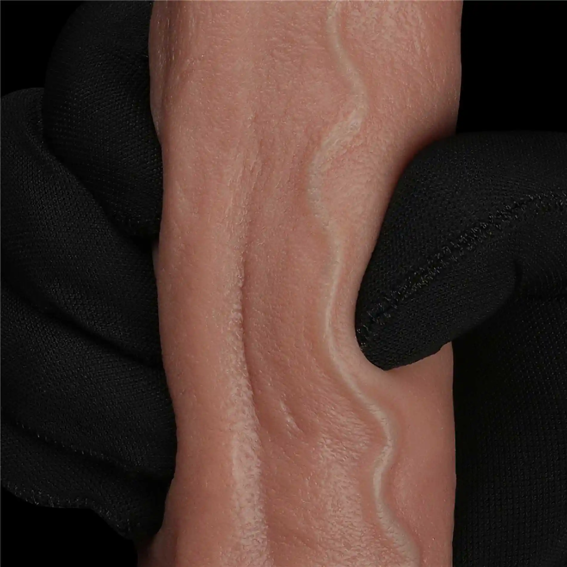 9'' Dual Layered Silicone Cock - obrazek 4
