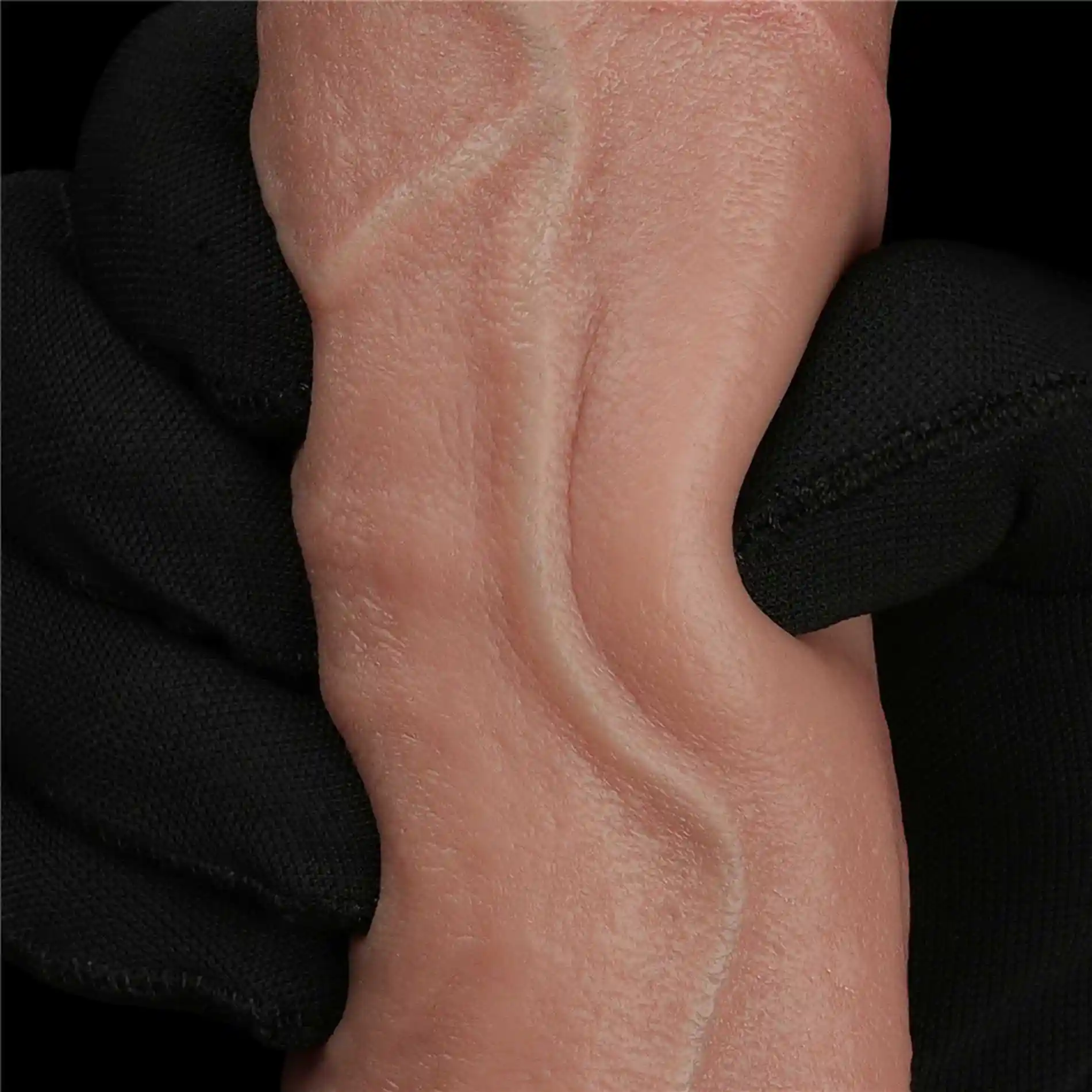 9'' Dual Layered Silicone Cock - obrazek 4