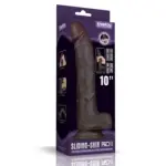 10'' Sliding Skin Pro II Dual Layer Silicone Dong