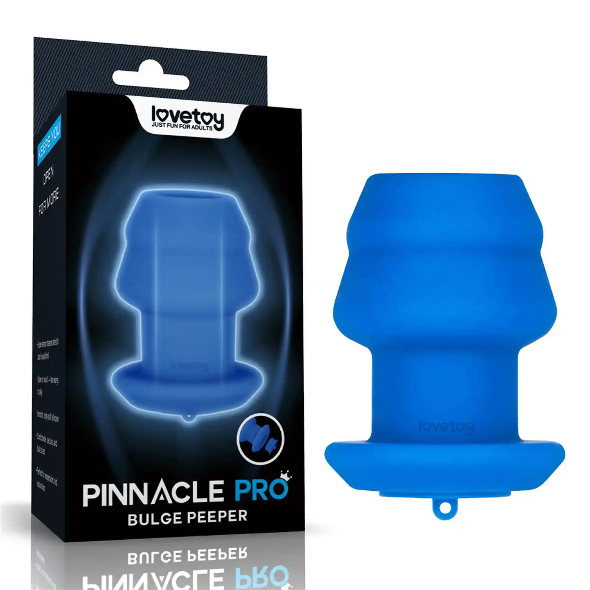 Bulge Peeper Silicone Anal Plug