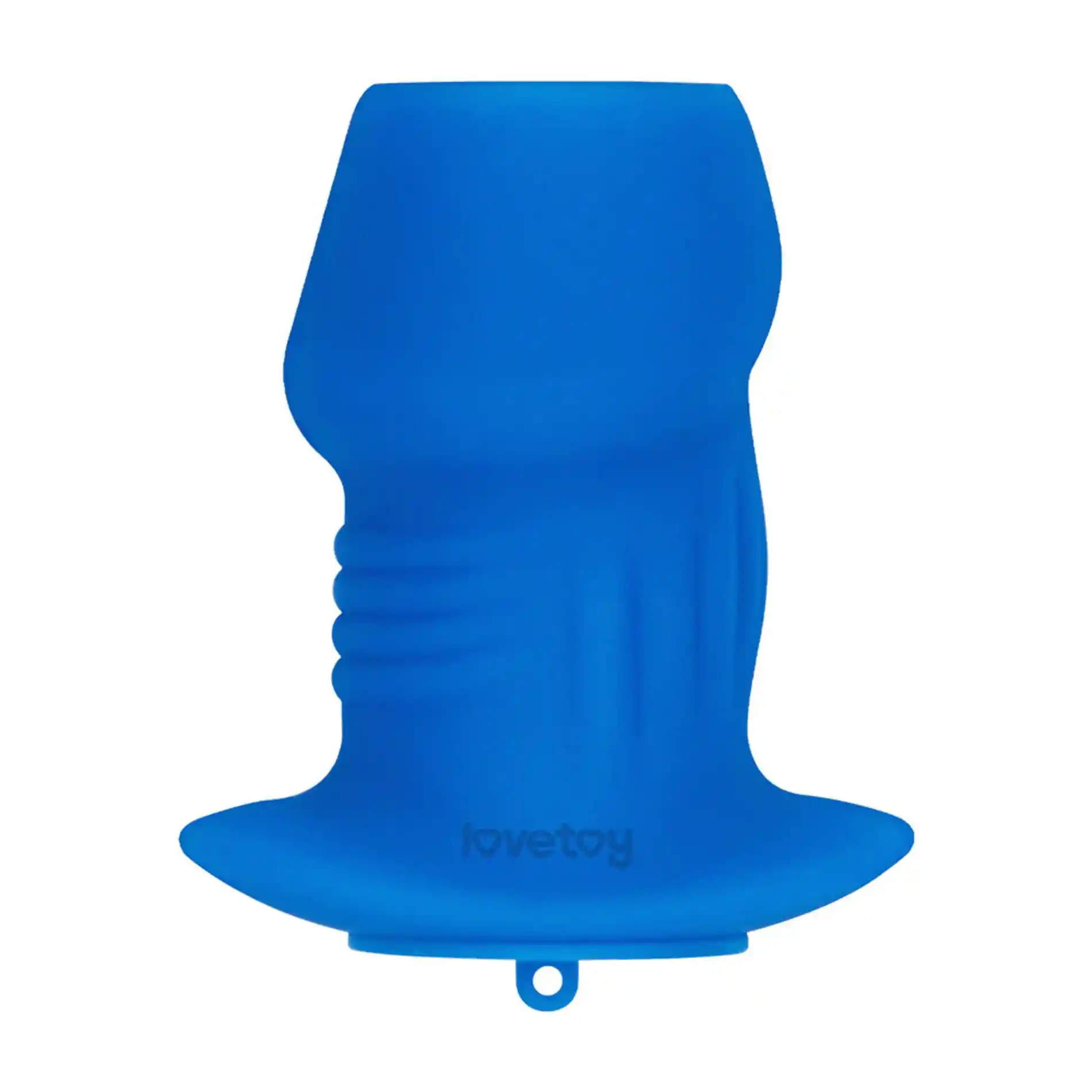 Ribbed Peeper Silicone Anal Plug - obrazek 3