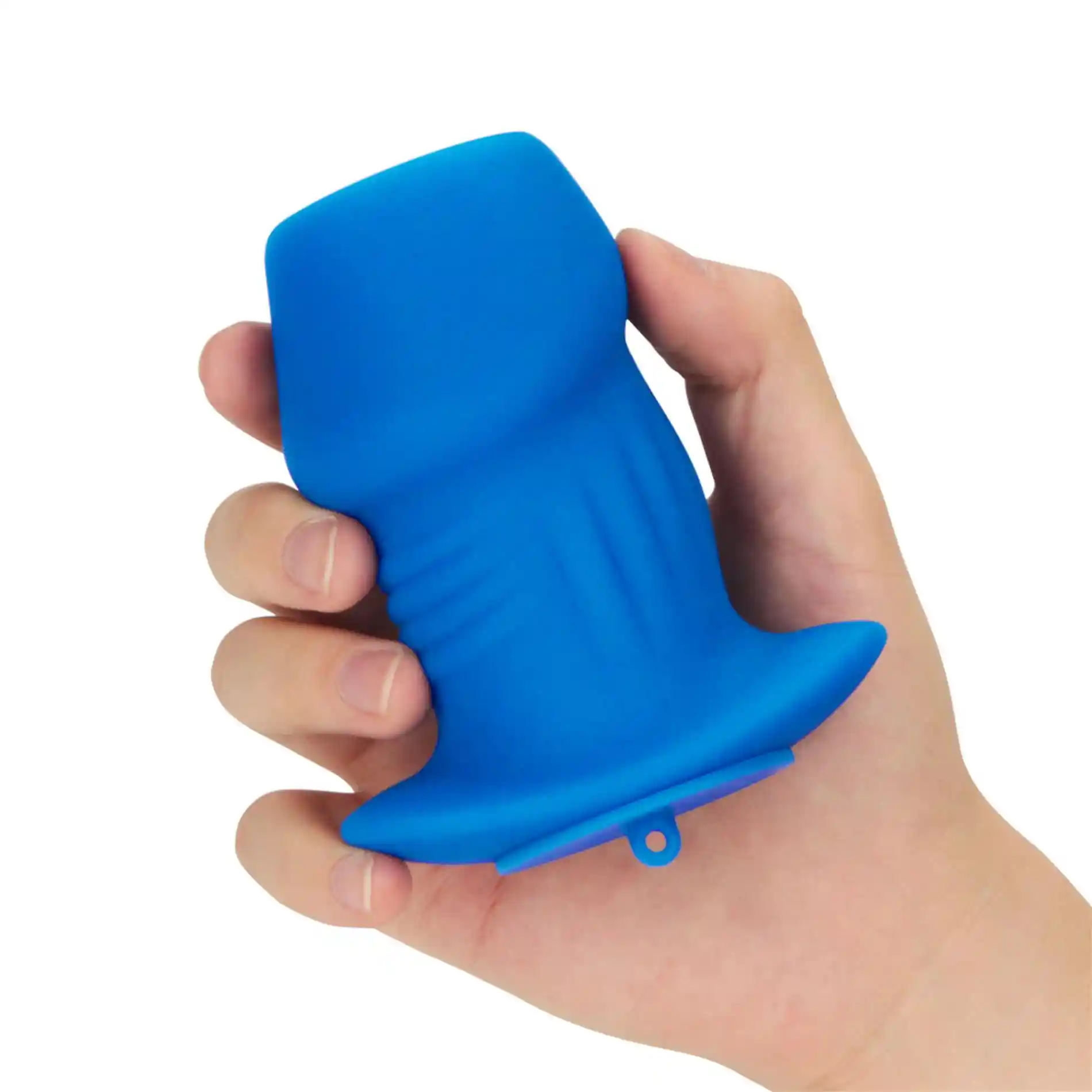 Ribbed Peeper Silicone Anal Plug - obrazek 8