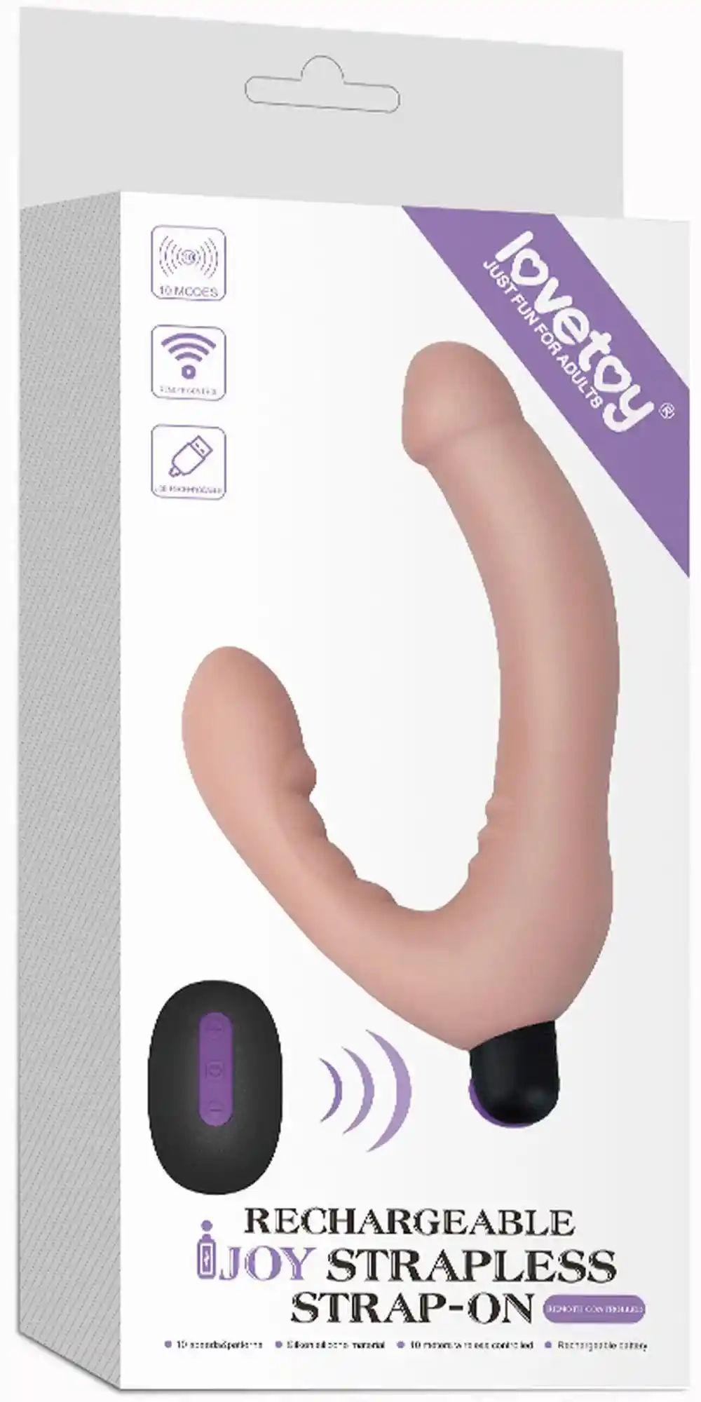 Rechargeable IJOY Strapless Strap on - obrazek 5