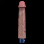 9" REAL SOFTEE Rechargeable Silicone Vibrating Dildo