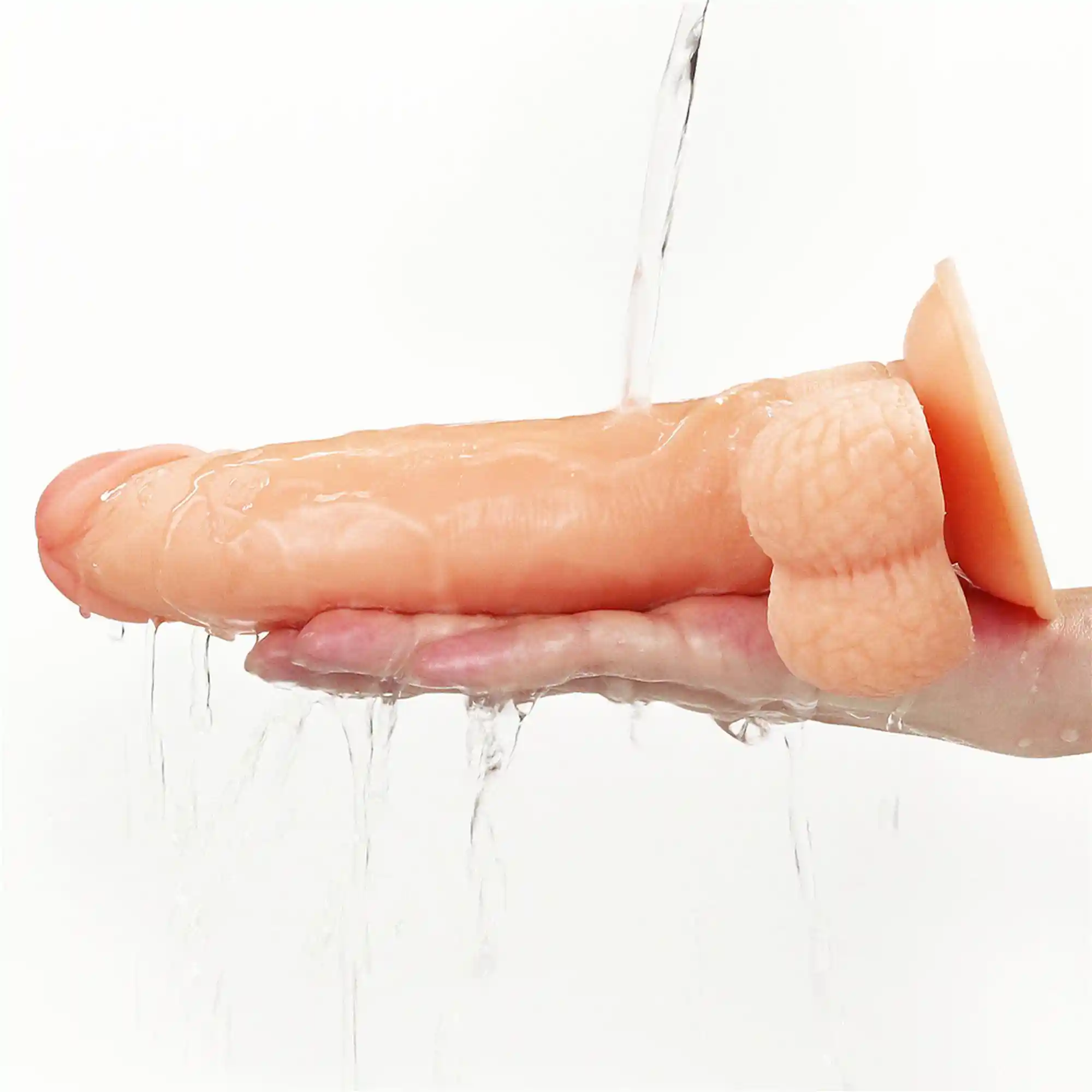 Vibrating Easy Strapon Set 8.5'' - obrazek 3