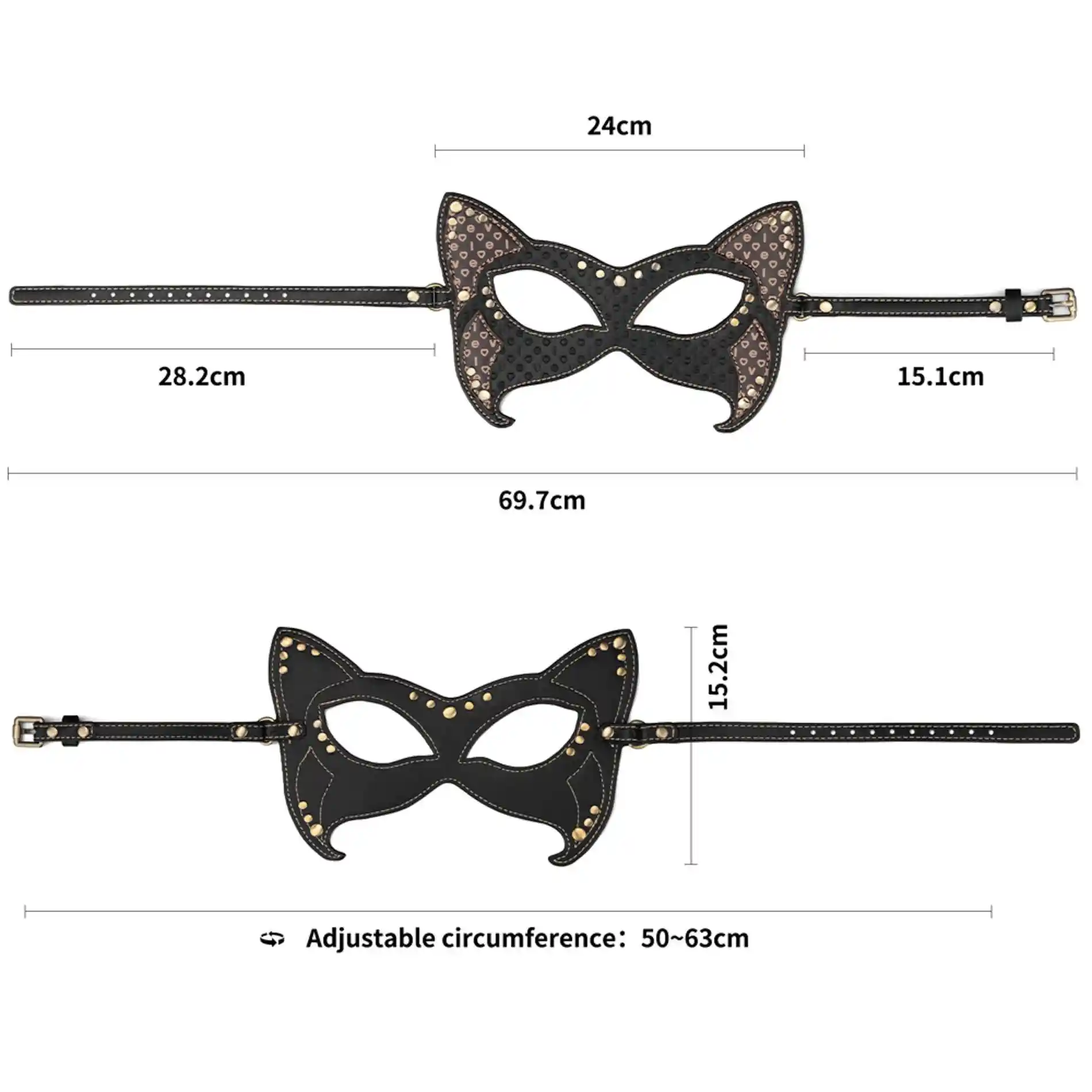 Rebellion Reign Cat Mask - obrazek 3