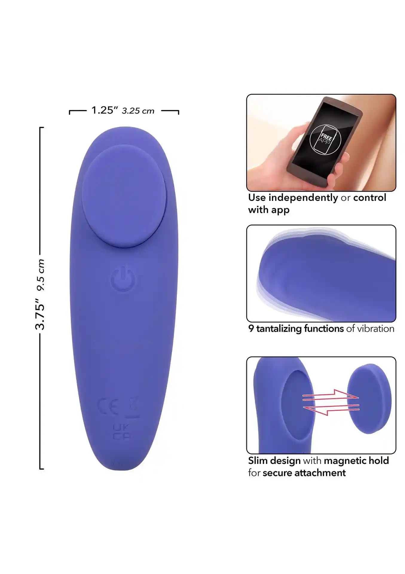 Calex Connect Panty Teaser Purple - obrazek 7