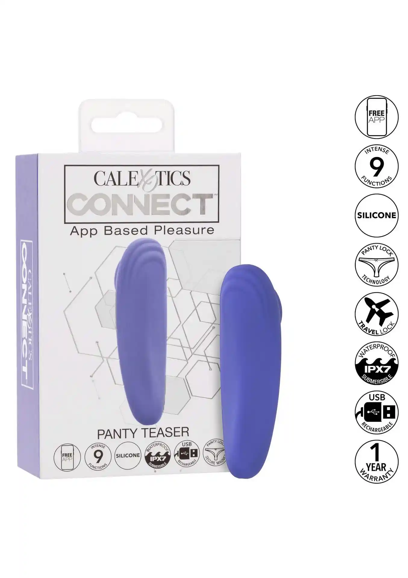Calex Connect Panty Teaser Purple - obrazek 8