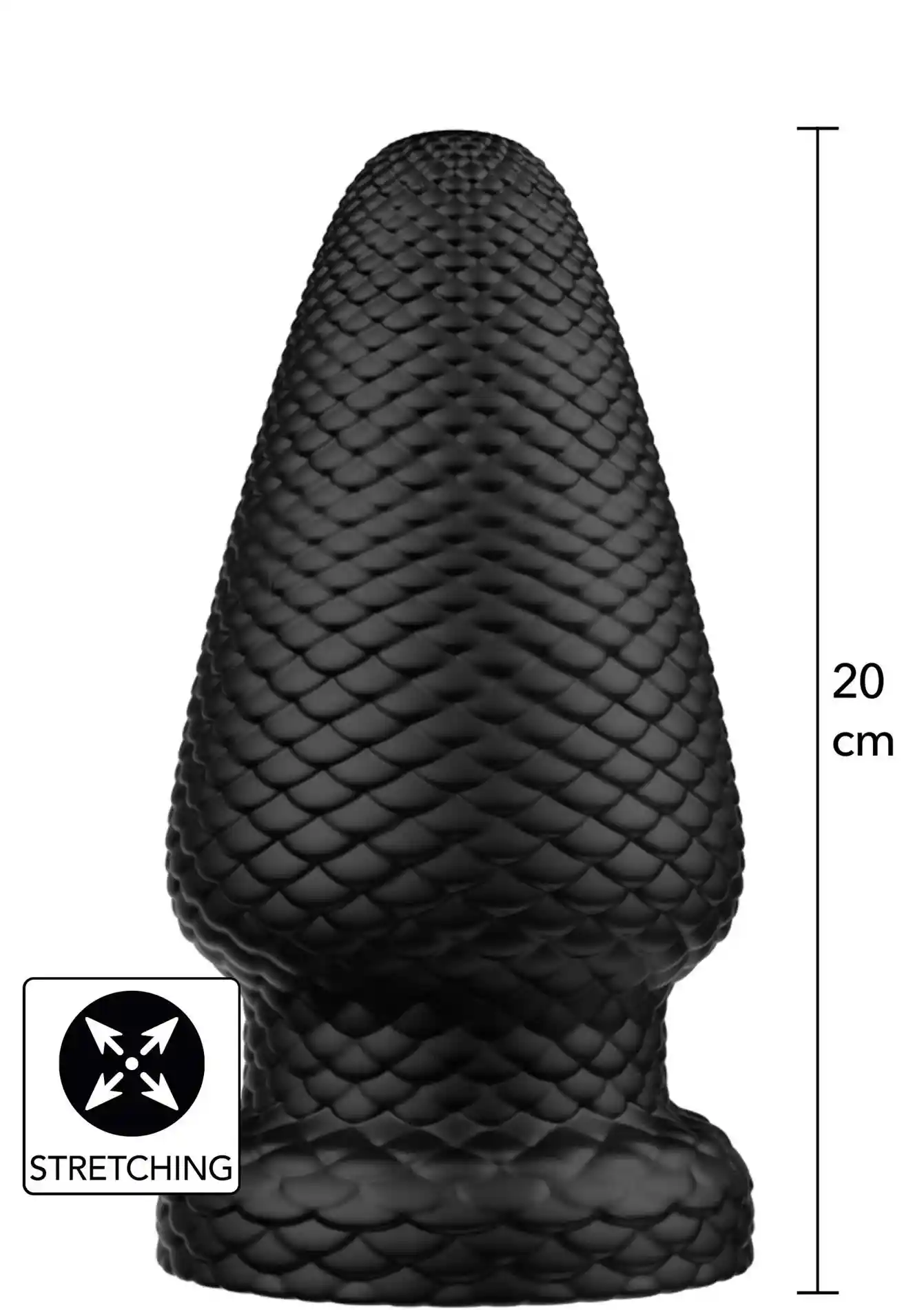 Giant Dragon Butt Plug PVC XL - obrazek 2