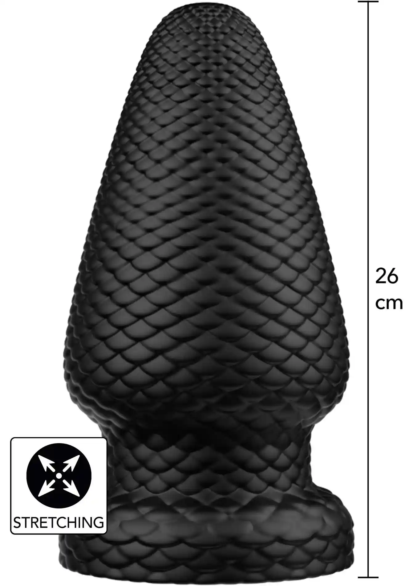 Giant Dragon Butt Plug PVC XXXL - obrazek 2