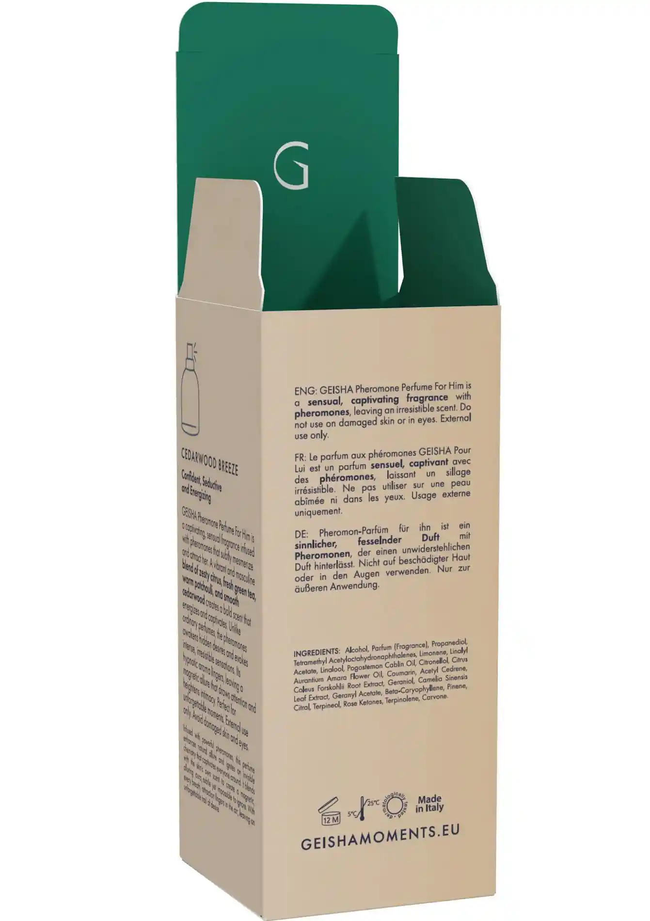 Pheromone Perfume For Him 50 ml - obrazek 3