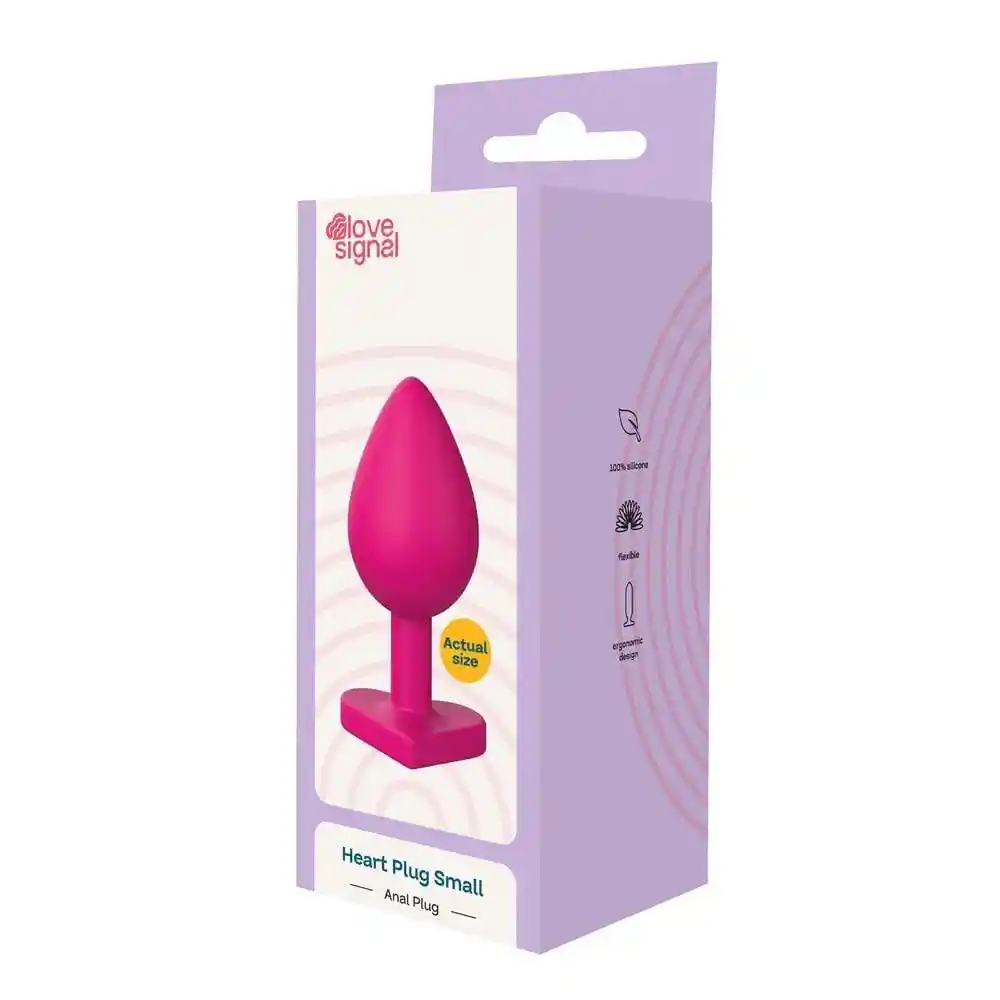 LOVE SIGNAL HEART PLUG SMALL