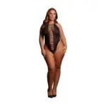 Jordan - Open Work Body - Queen Size - Black