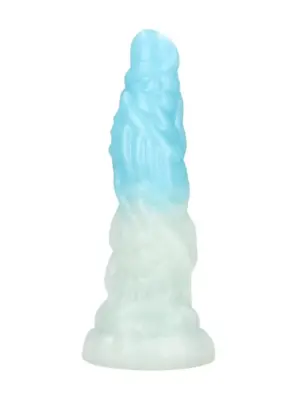 Vein Master - Silicone Dildo - Blue/White