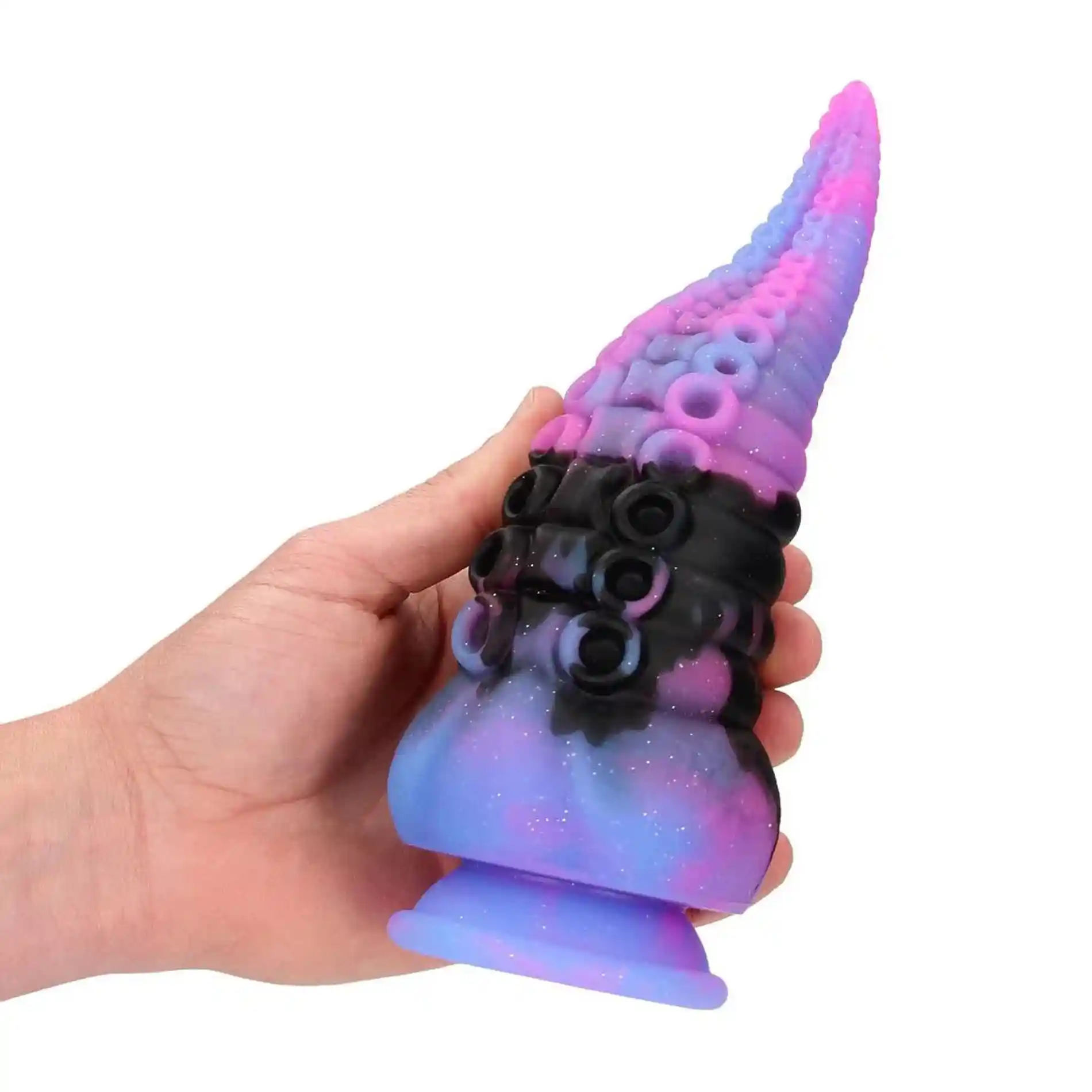 Deep Riser - Silicone Dildo - Purple - obrazek 7