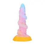 Rainbow Kraken - Silicone Butt Plug - Rainbow