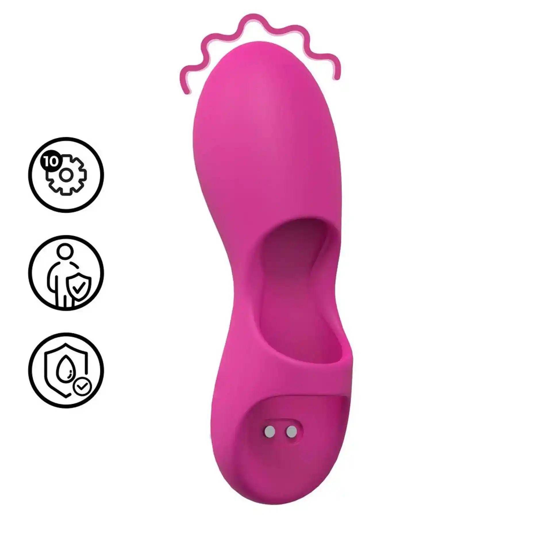 Mini Finger Vibrator - Pink - obrazek 2