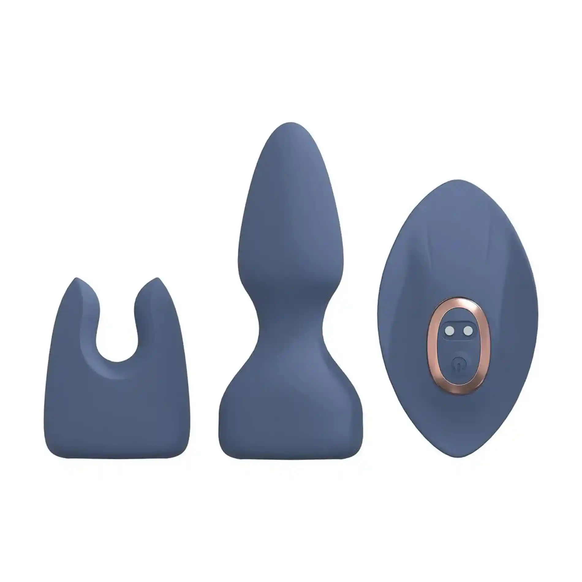Interchangeable Vibrator Kit - Blue - obrazek 4
