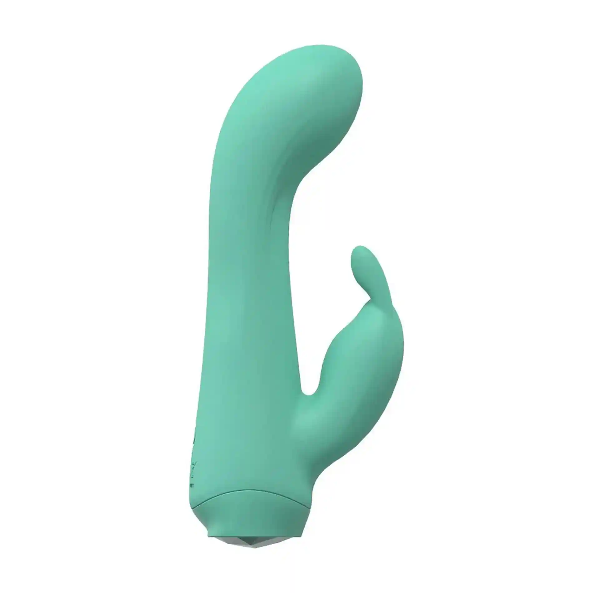 Mini Dual Rabbit Vibrator - Green - obrazek 3
